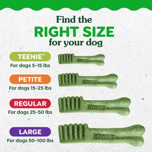 Greenies Dental Bone Sweet Potato Teenie