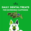 Greenies Large Dental Chews Flavored with Spearmint and Blueberry Dog Treat