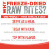 NutriSource Element Series Freeze Dried Raw Bites Beef and Lamb Recipe
