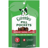 Greenies Pill Pockets Canine Hickory Smoke Flavor Dog Treats Tablet