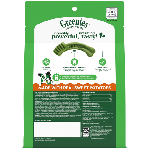Greenies Dental Bone Sweet Potato
