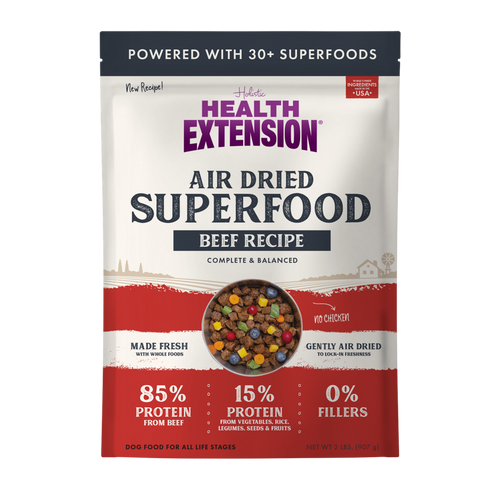 Health Extension Air Dried Super Food Beef Dog Food