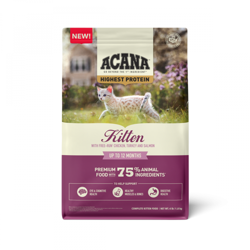 Acana Highest Protein Dry Food for Kittens