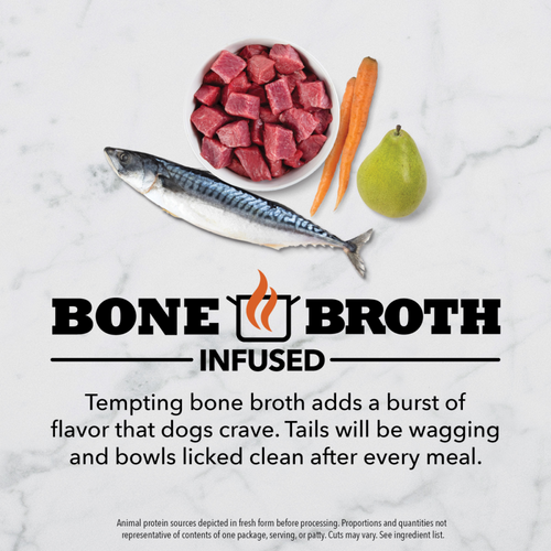 Acana Freeze Dried Dog Food & Topper, Grain Free, High Protein,  Fresh & Raw Animal Ingredients, Ranch-Raised Beef Recipe, Morsels