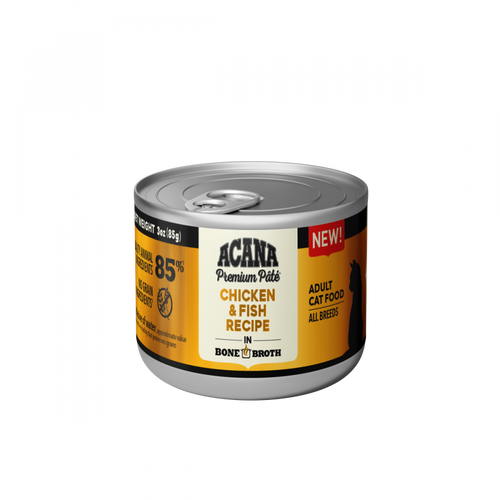 Acana Premium Pt Canned Cat Food Chicken & Fish