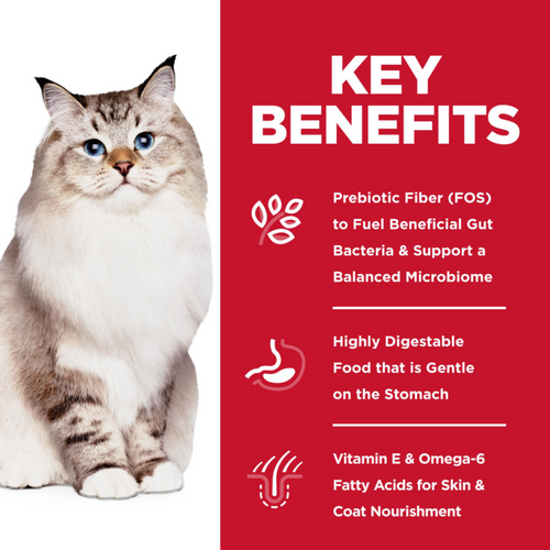 Hill's Science Diet Adult Sensitive Stomach & Skin Pollock Meal & Barley Recipe Dry Cat Food