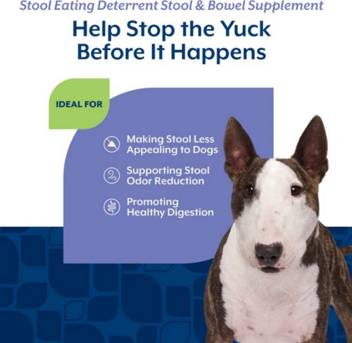 NaturVet Scoopables Coprophagia Stool Eating Deterrent for Dogs