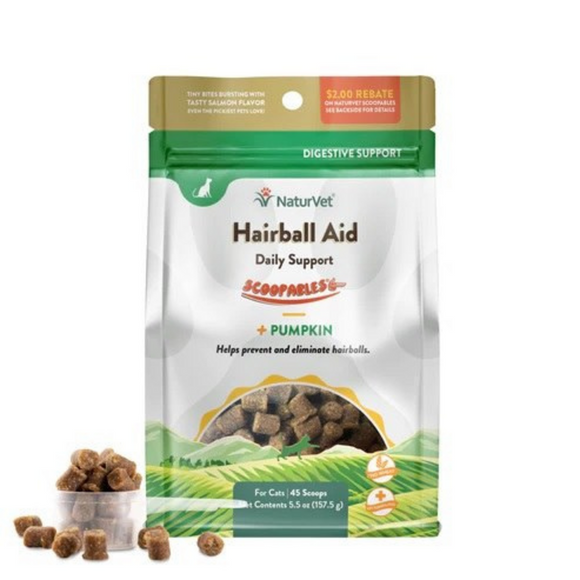 NaturVet Scoopables Hairball Aid for Cats