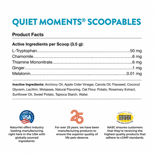 NaturVet Scoopables Quiet Moments for Cats