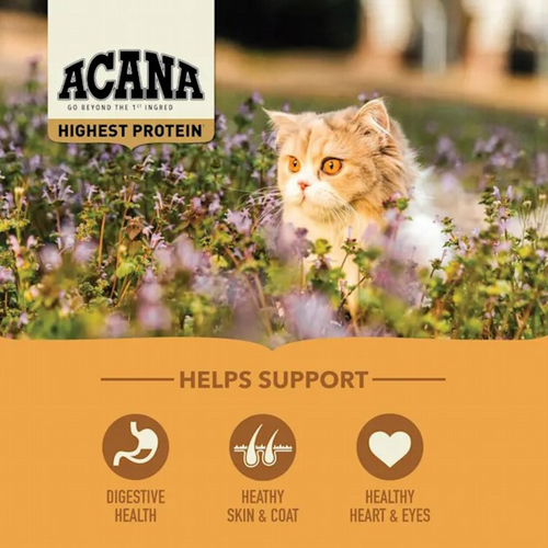 Acana Highest Protein Meadowlands Dry Cat Food
