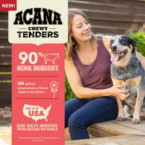 ACANA Chewy Tenders, Beef Dog Treats