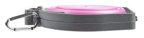 Loving Pets Pink Bella Roma Travel Double Diner Bowl