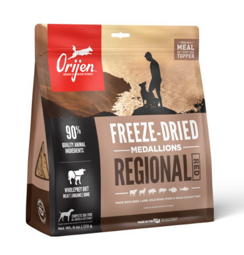 ORIJEN Regional Red Freeze Dried Dog Food