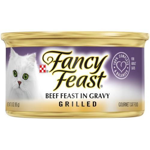 Fancy Feast Grilled Beef Feast In Gravy Canned Cat Food