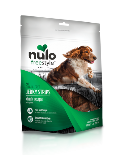 Nulo Dog Jerky Grain Free Duck & Plums