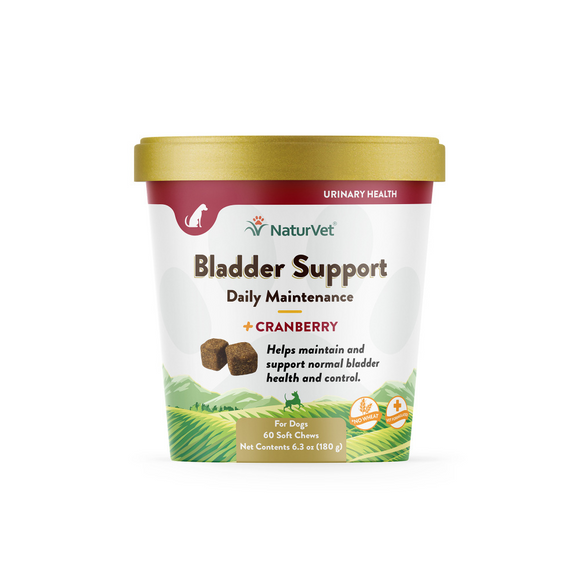 NaturVet Bladder Support Plus Cranberry Time Release Tabs for Dogs