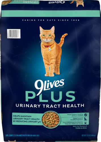 9Lives PLUS Urinary Tract Health Dry Cat Food