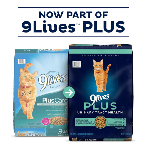9Lives PLUS Urinary Tract Health Dry Cat Food