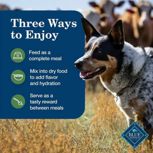 Blue Buffalo Homestyle Recipe Adult Lamb Dinner with Garden Vegetables Canned Dog Food