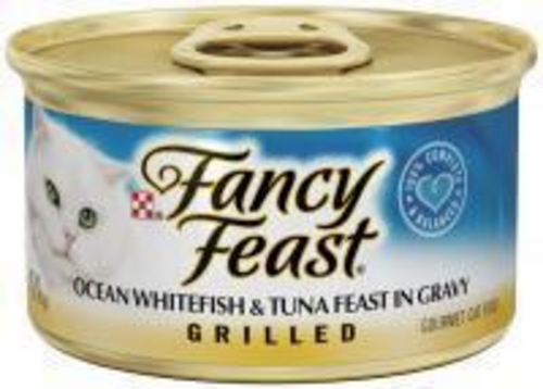 Fancy Feast Grilled Ocean Whitefish and Tuna Wet Cat Food