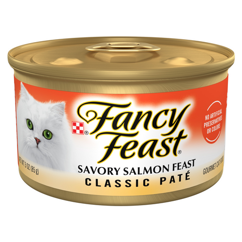 Purina Fancy Feast Classic Pate Savory Salmon Wet Cat Food