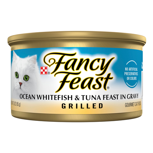 Fancy Feast Classic Pate Ocean Whitefish and Tuna Loaf Wet Cat Food
