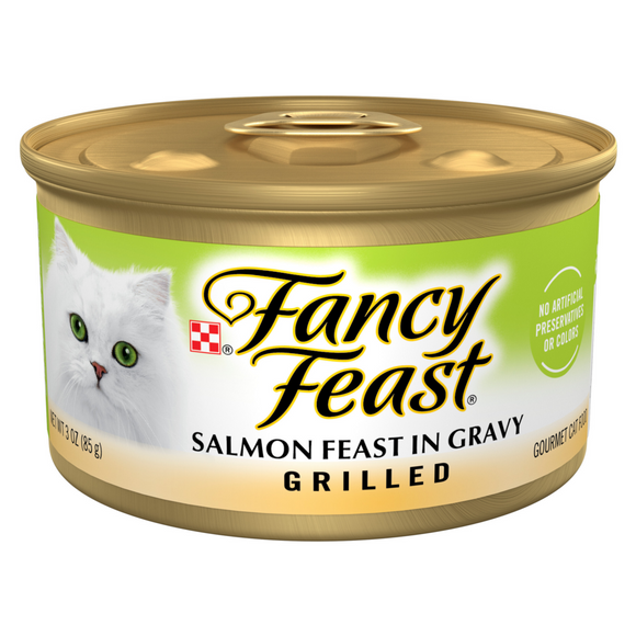 Fancy Feast Grilled Salmon Canned Cat Food