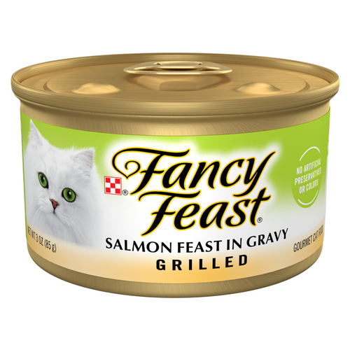 Fancy Feast Grilled Salmon and Gravy Wet Cat Food