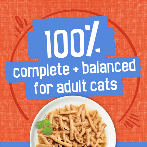 Friskies Savory Shreds Chicken and Salmon Wet Cat Food