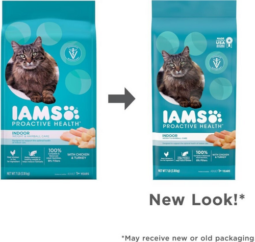 Iams Proactive Health Indoor Weight and Hairball Care Dry Cat Food
