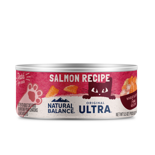 Natural Balance Original Ultra Wet Cat Food, Salmon Recipe