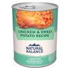 Natural Balance Limited Ingredient Wet Dog Food, Chicken & Sweet Potato Recipe