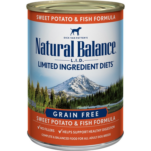 Natural Balance Limited Ingredient Wet Dog Food, Sweet Potato & Salmon Recipe