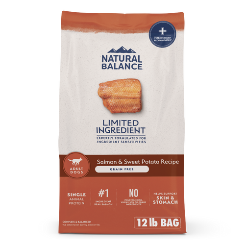 Natural Balance Limited Ingredient Grain Free Salmon & Sweet Potato Recipe Dry Dog Food