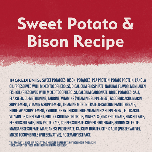 Natural Balance Limited Ingredient Reserve Grain Free Dry Dog Food, Sweet Potato & Bison Recipe