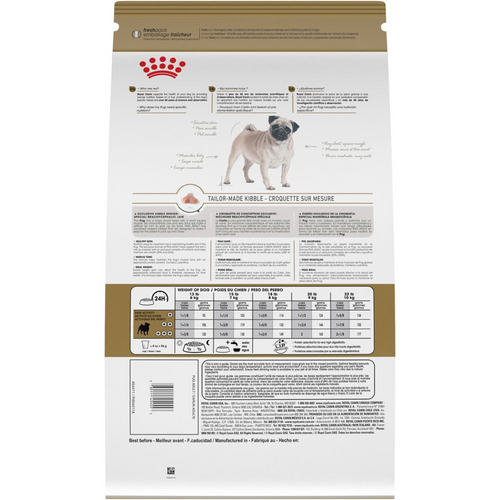 Royal Canin Breed Health Nutrition Pug Adult Dry Dog Food