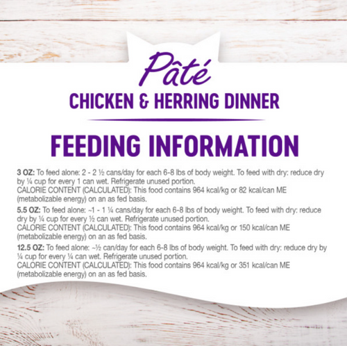Wellness Complete Health Pate Chicken and Herring Wet Cat Food