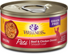 Wellness Complete Health Pate Beef and Chicken Dinner Wet Cat Food