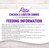 Wellness Complete Health Pate Chicken and Lobster Dinner Wet Cat Food