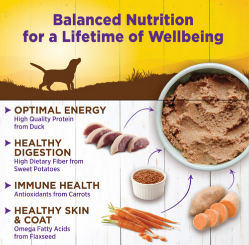 Wellness Complete Health Natural Duck and Sweet Potato Recipe Wet Canned Dog Food