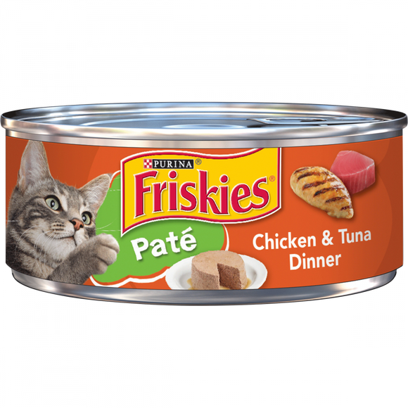 Friskies Pate Chicken And Tuna Dinner In Sauce Canned Cat Food