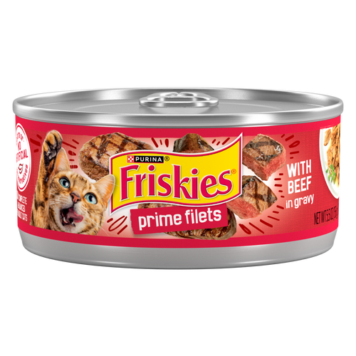 Purina Friskies Prime Filets Beef in Gravy Wet Cat Food