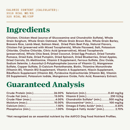 Nutro Ultra Senior Dry Dog Food