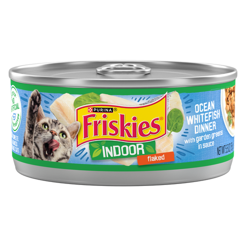 Friskies Indoor Flaked Ocean Whitefish Wet Cat Food