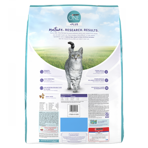 Purina ONE Advanced Nutrition Hairball Formula Dry Cat Food