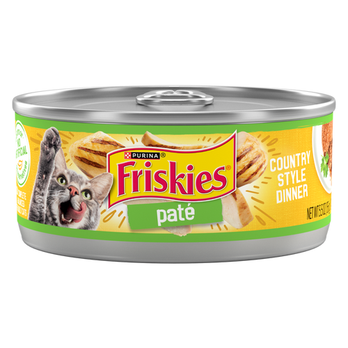 Friskies Pate Country Style Dinner Wet Cat Food