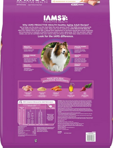 Iams Proactive Healthly Aging Adult Dry Dog Food
