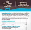 Wellness CORE Grain Free Natural Whitefish, Salmon and Herring Recipe Wet Canned Dog Food