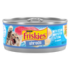 Friskies Savory Shreds Ocean Whitefish and Tuna Wet Cat Food