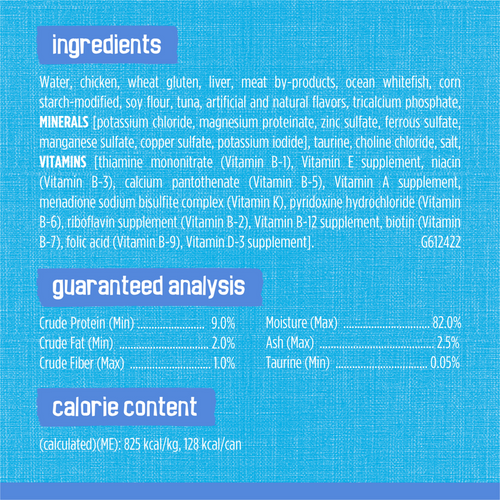 Friskies Savory Shreds Ocean Whitefish and Tuna Wet Cat Food